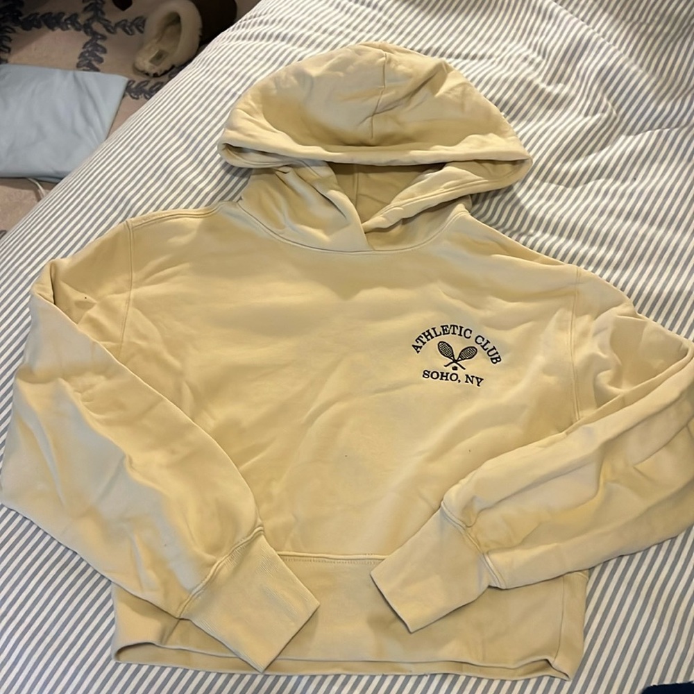 Abercrombie & fitch cropped sweatshirt